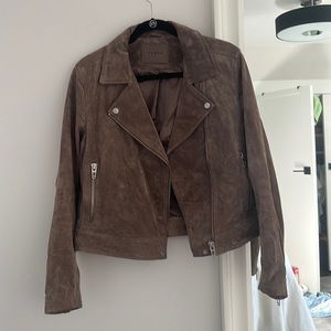 Blank NYC Suede Moto Jacket